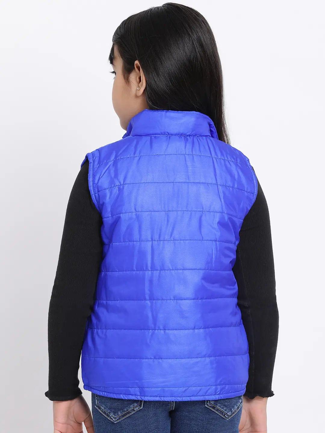 Ocean Symphony Girl Quilted Bomber Jacket