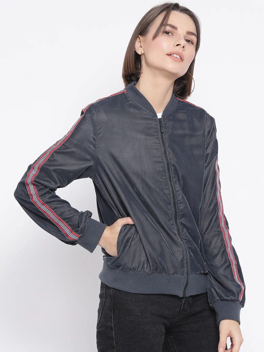 Black Diaz Side Detail Women Jacket