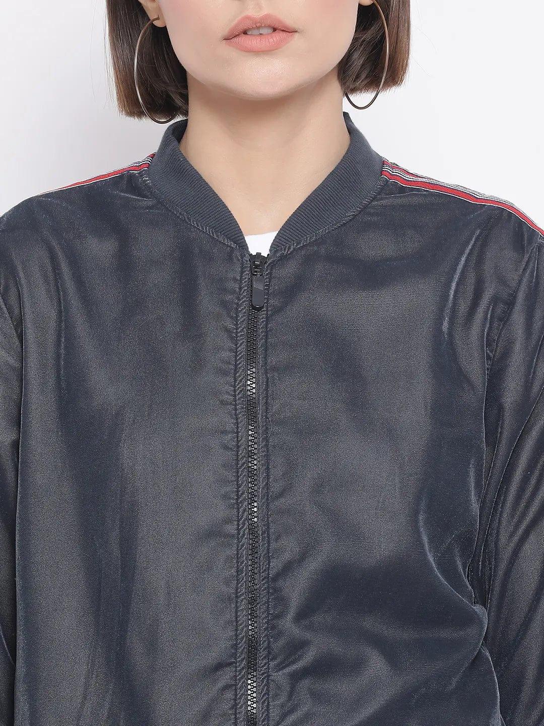 Black Diaz Side Detail Women Jacket