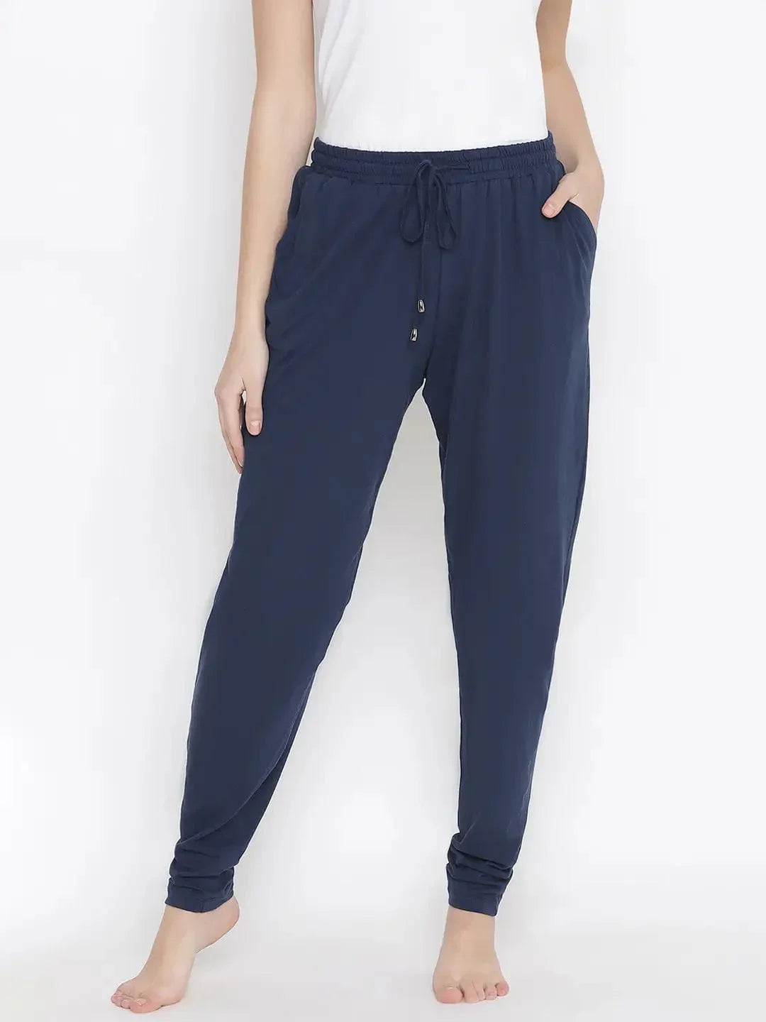 Pacific Solid Blue Easy Women Nightwear Pajama - oxolloxo