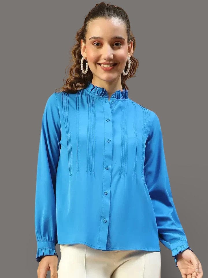 Women Blue Shirt