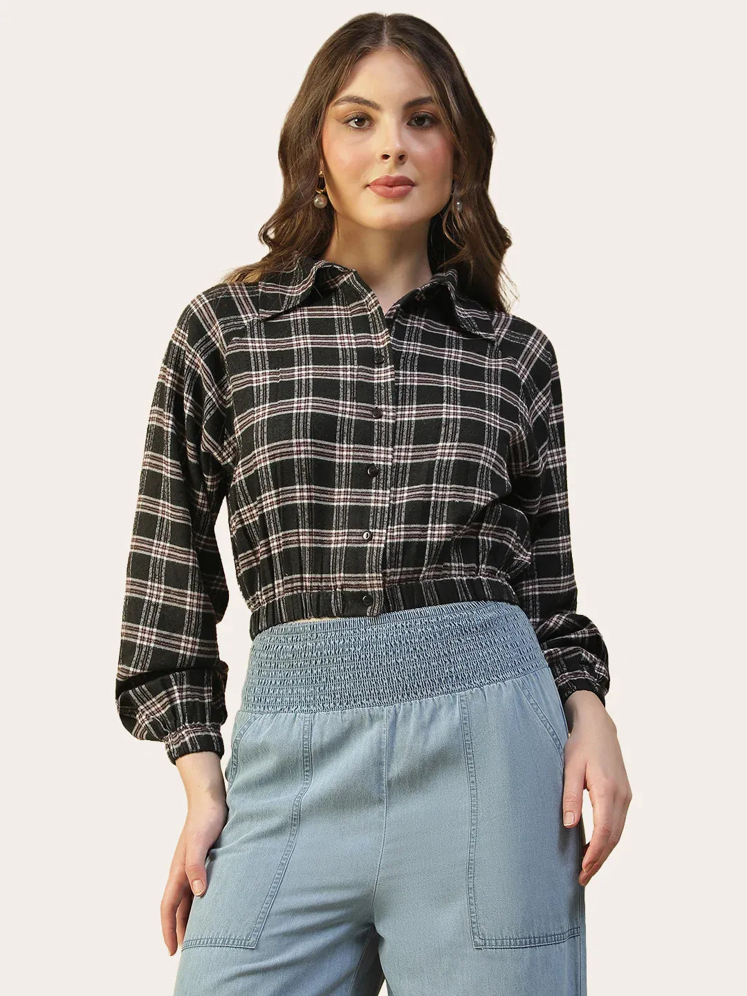 Multicolor Check Women’s Shirt
