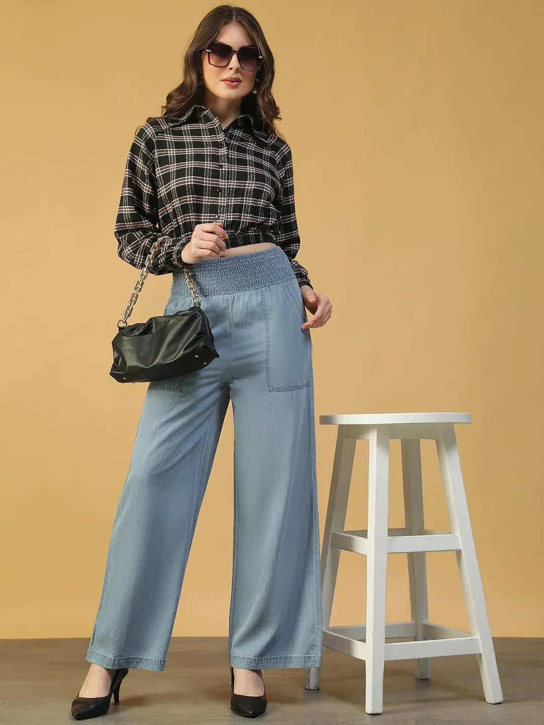 Multicolor Check Women’s Shirt