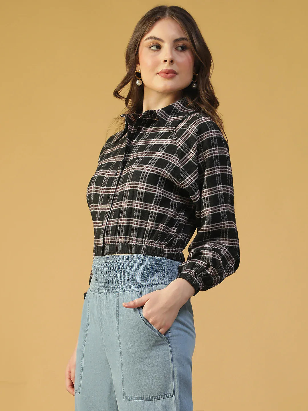 Multicolor Check Women’s Shirt