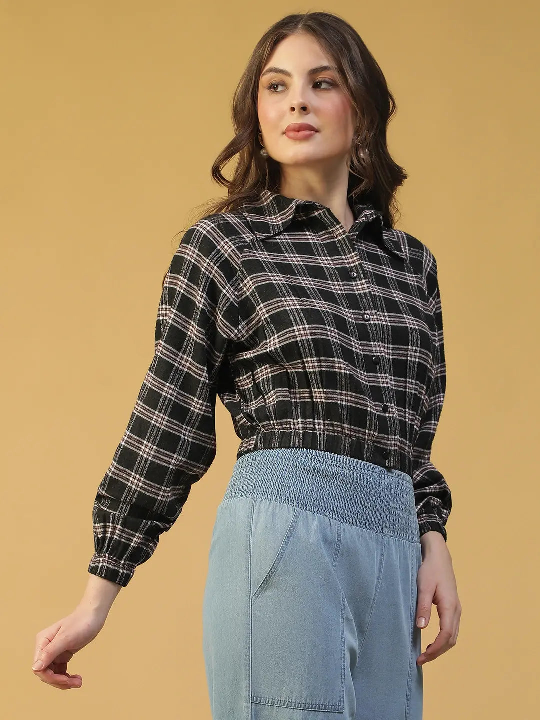 Multicolor Check Women’s Shirt