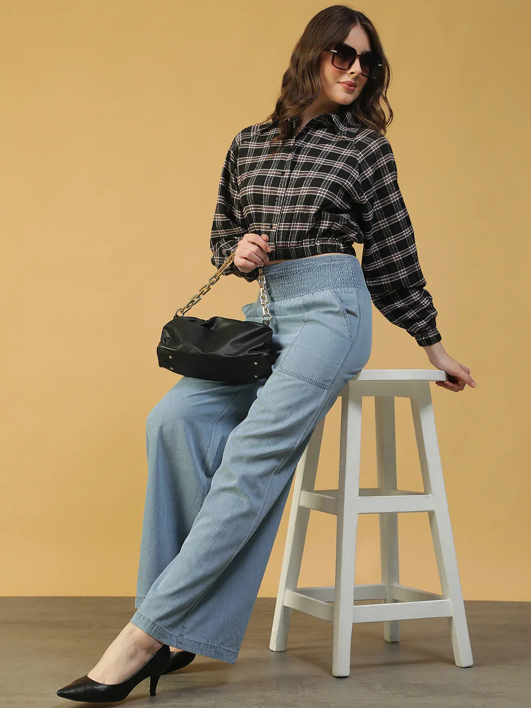 Multicolor Check Women’s Shirt