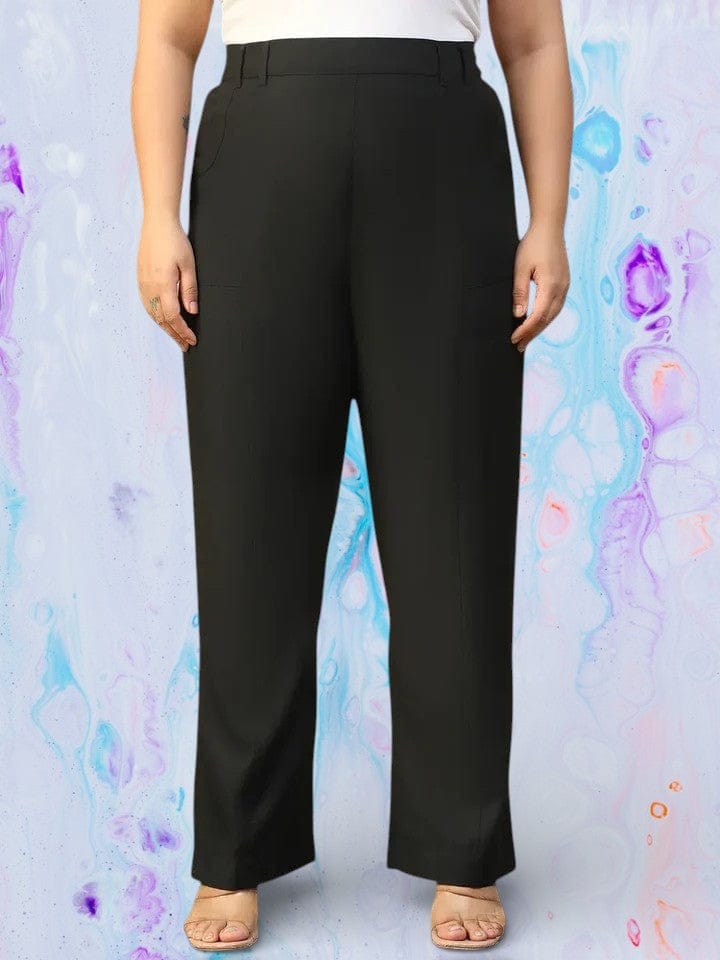 Plus Size Black Pant
