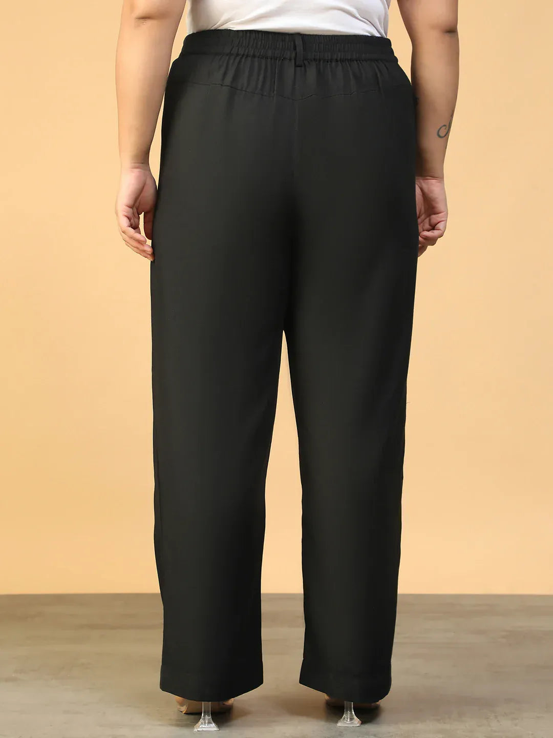 Plus Size Black Pant