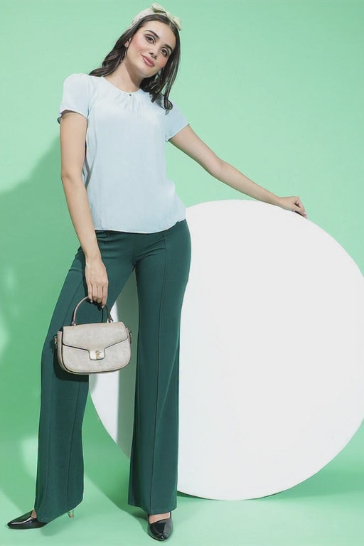 Women Light Green Top