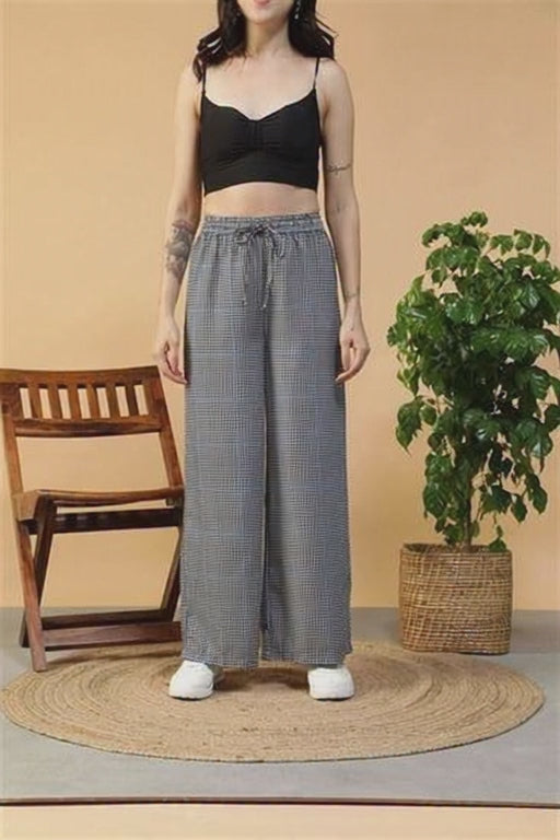 Black & White Check Pant