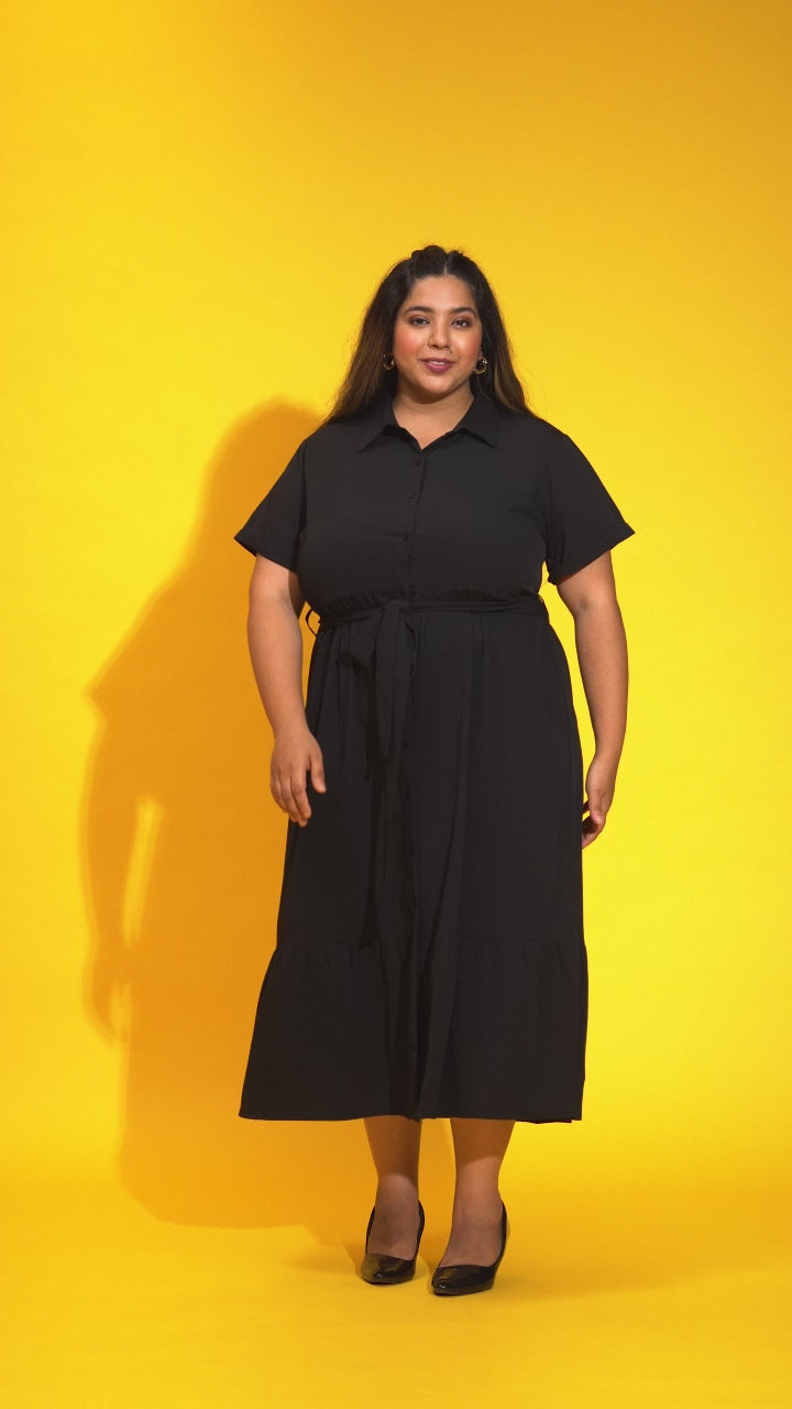 Plus Size Black Dress