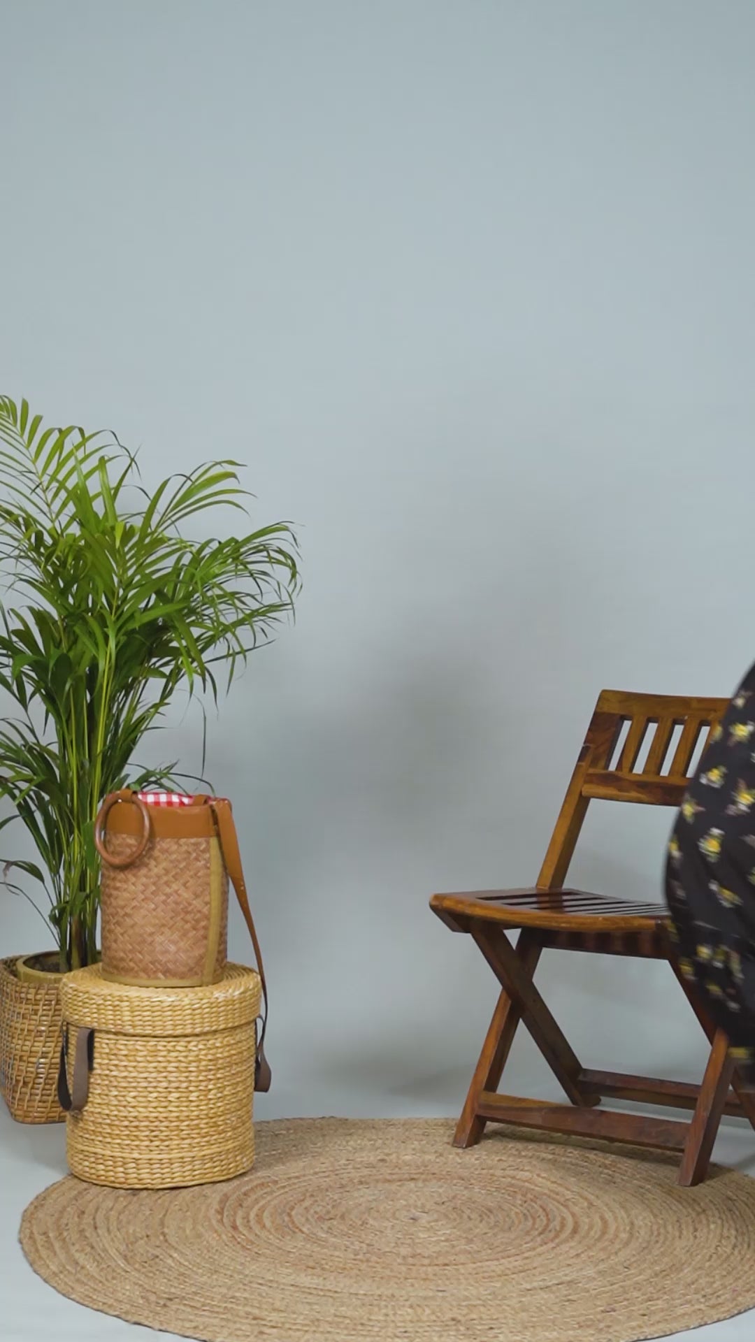 First Black Floral Print Elasticated Frill Detailed  Long Flare Plus Size Skirt